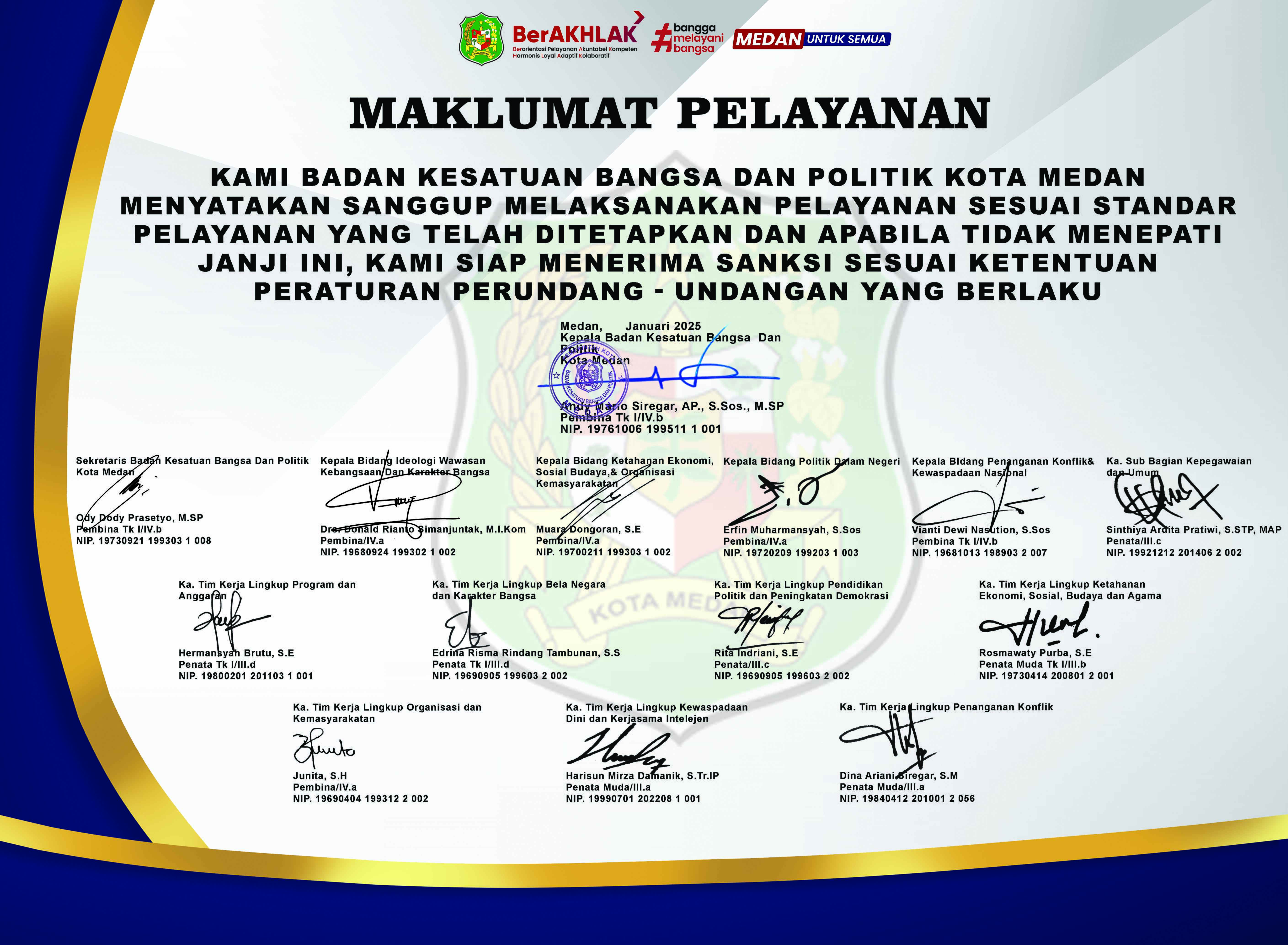 MAKLUMAT PELAYANAN